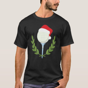 Christmas Golf Holiday Ornament Sports T-Shirt
