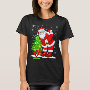 Christmas Golf Santa Golfer Xmas Funny Christmas G T-Shirt