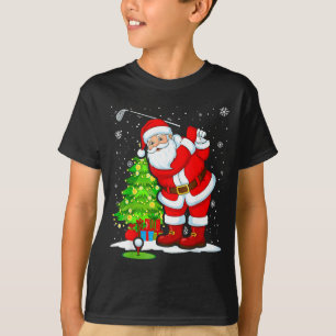 Christmas Golf Santa Golfer Xmas Funny Christmas G T-Shirt