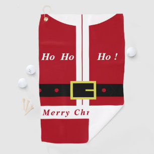 Christmas Golf Towel Gift Santa Claus