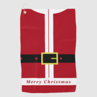 Christmas Golf Towel Santa Claus Gift