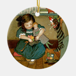 Christmas Goodies Ceramic Ornament
