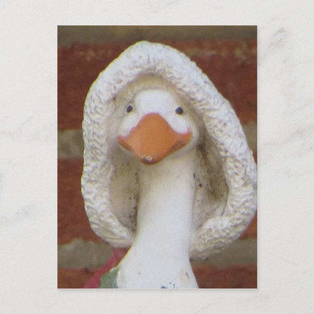 Christmas Goose Holiday Postcard (Front)