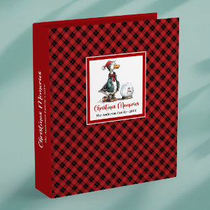 Christmas Goose Minimalist Memory Album Binder