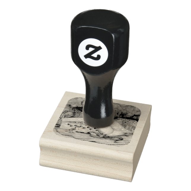 Christmas Goose Rubber Stamp (Stamp)