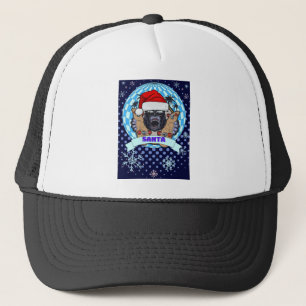 christmas gorilla trucker hat