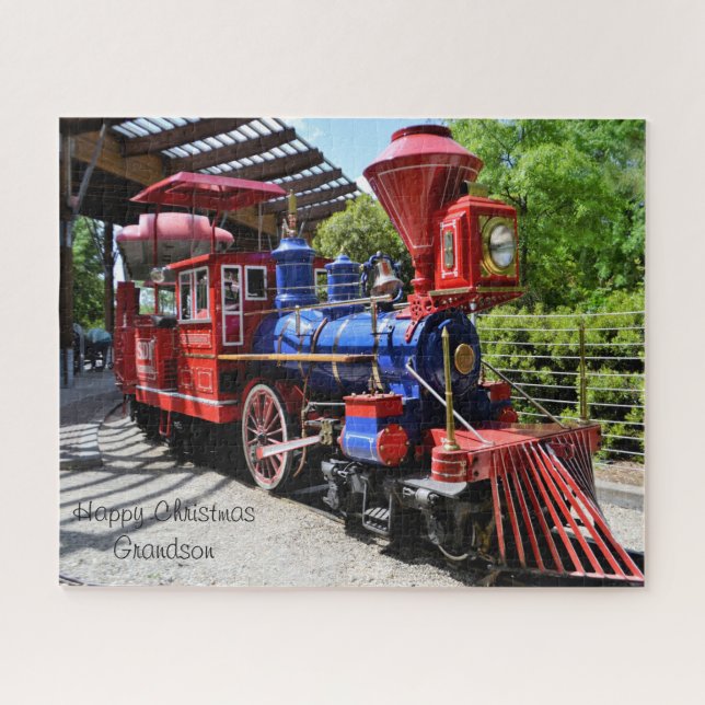 Christmas Grandson. Jigsaw Puzzle (Horizontal)