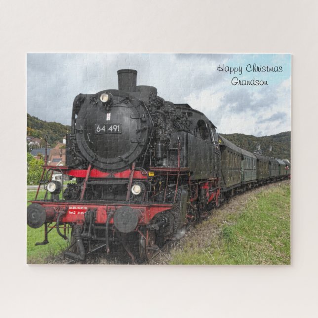 Christmas Grandson Jigsaw Puzzle (Horizontal)