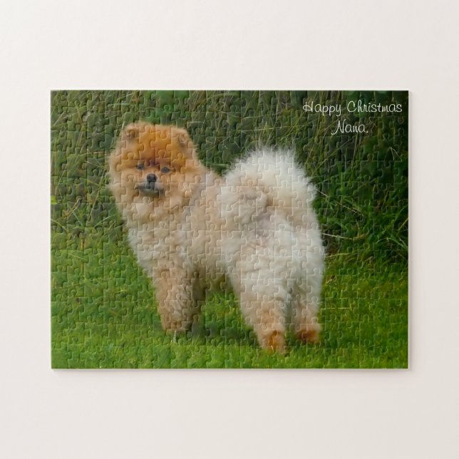 Christmas Granny. Jigsaw Puzzle (Horizontal)