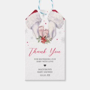 Christmas Greatest Gift Baby Shower Favour Tags