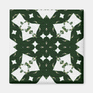 Christmas Green Garland Magnet