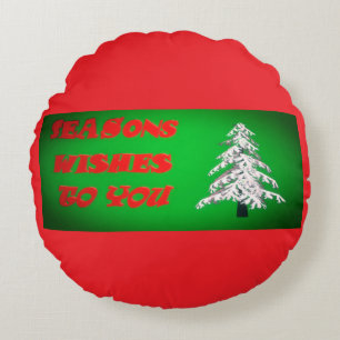 CHRISTMAS GREEN PILLOW