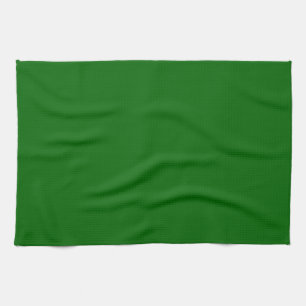 Christmas Green Solid Colour Kitchen Towel