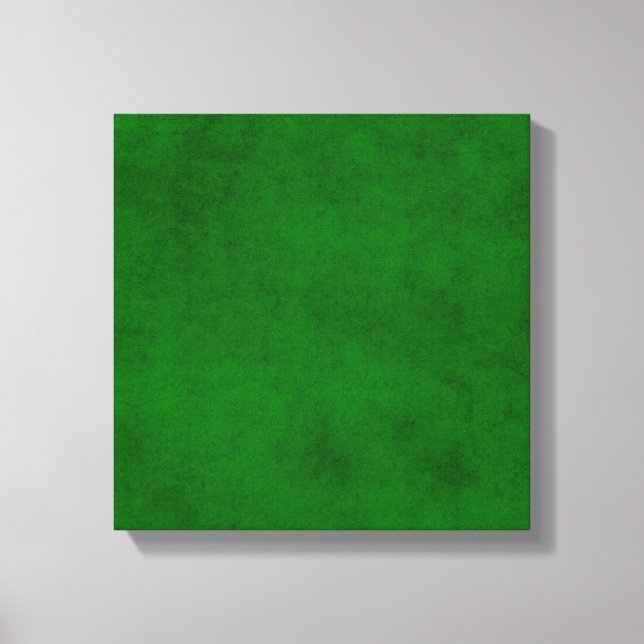 Christmas Green Solid Holiday Colour Background Canvas Print (Front)