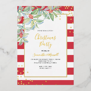 Christmas Green Stripes Holiday Function