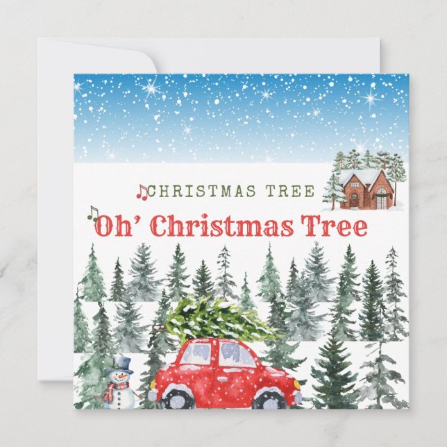 Christmas Greeting Card (Front)