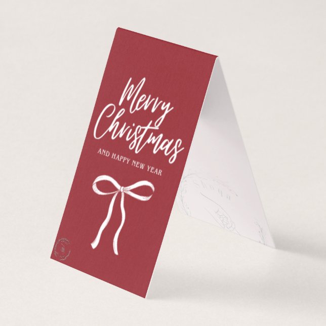 Christmas greeting card (Front)