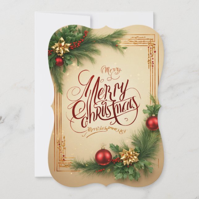 Christmas Greeting card (Front)