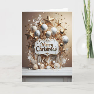 Christmas Greeting Card - "A Sparkling Noë"