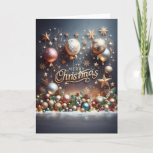 Christmas Greeting Card - "A Sparkling Noë"