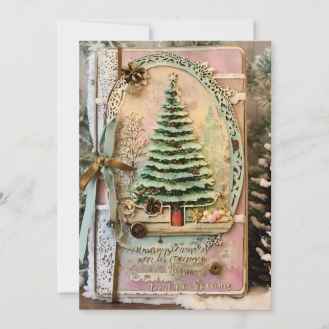 Christmas greeting card for a Season of Joy (Front)
