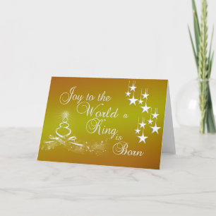 Christmas Greeting Card/Joy to the World Holiday Card