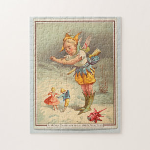 Christmas Greeting Jigsaw Puzzle