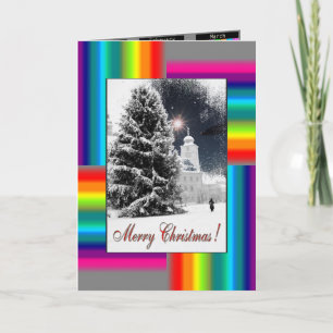 Christmas Greetingcard with 2011 Calendar Holiday Card