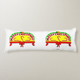 Christmas Greetings Body Pillow