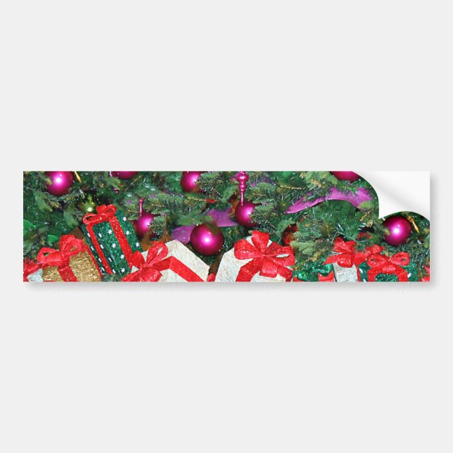 Christmas Greetings_ Bumper Sticker (Front)