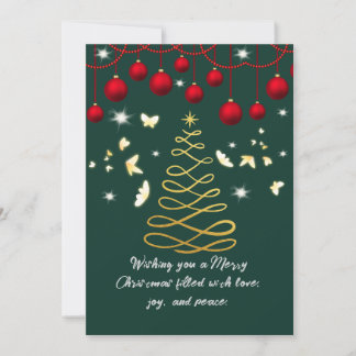 Christmas Greetings Card 