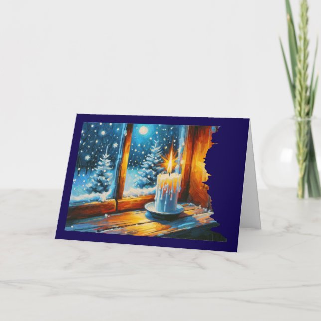 Christmas Greetings Card  (Front)
