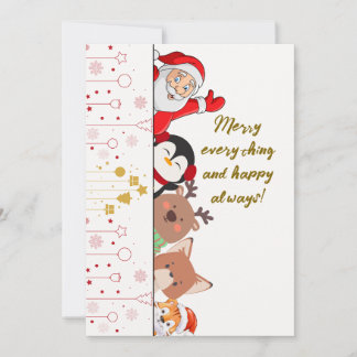 Christmas Greetings Card 