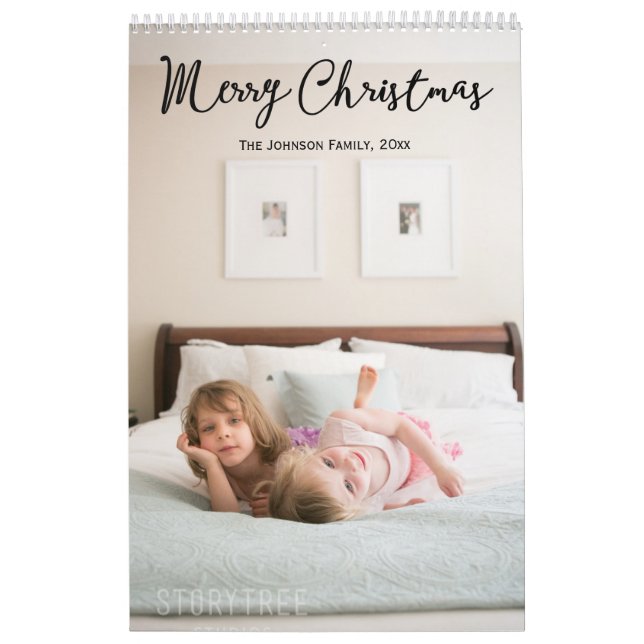 Christmas Greetings Family Calendar (Cover)