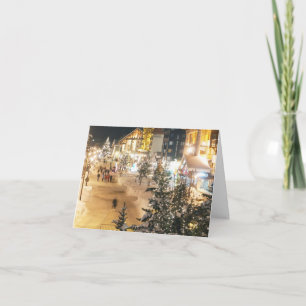 Christmas Greetings Folded Card