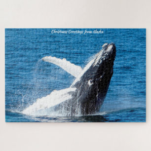 Christmas Greetings from Alaska Jigsaw Puzzle