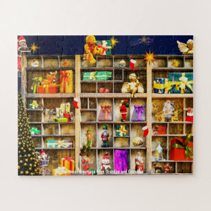 Christmas Greetings from Grandpa and Grandma Jigsaw Puzzle