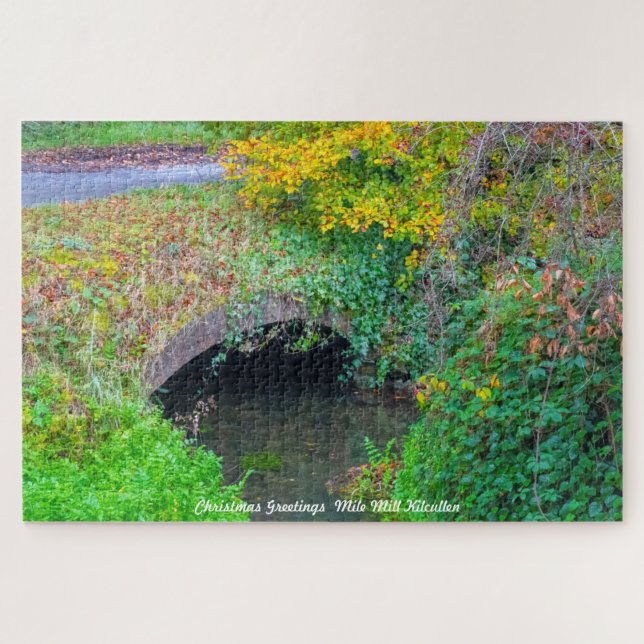 Christmas Greetings from Mile Mill Kilcullen Jigsaw Puzzle (Horizontal)