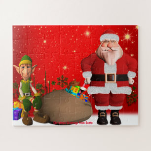 Christmas Greetings from Santa Jigsaw Puzzle