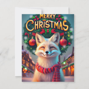 Christmas Greetings Holiday Card