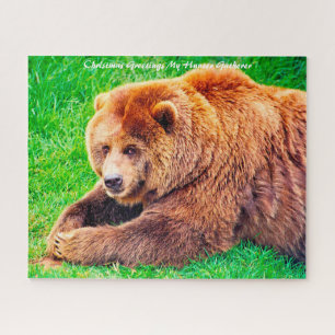 Christmas Greetings My Hunter Gatherer Jigsaw Puzz Jigsaw Puzzle