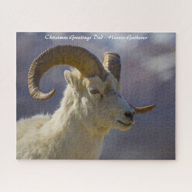 Christmas Greetings My Hunter Gatherer Jigsaw Puzzle (Horizontal)