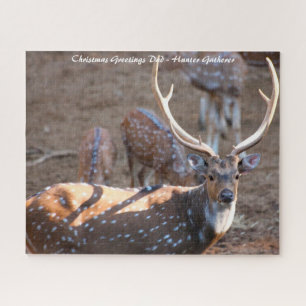 Christmas Greetings My Hunter Gatherer Jigsaw Puzzle
