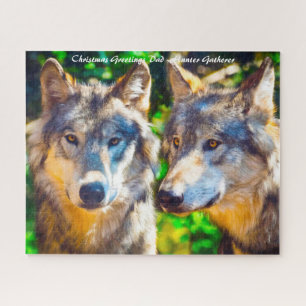 Christmas Greetings My Hunter Gatherer Jigsaw Puzzle