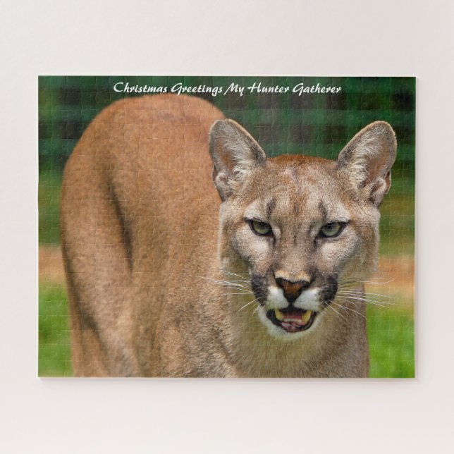Christmas Greetings My Hunter Gatherer Jigsaw Puzzle (Horizontal)