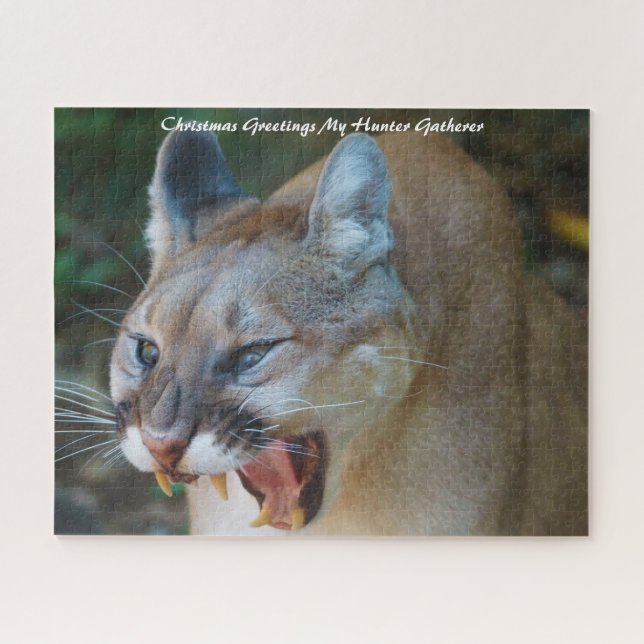 Christmas Greetings My Hunter Gatherer Jigsaw Puzzle (Horizontal)