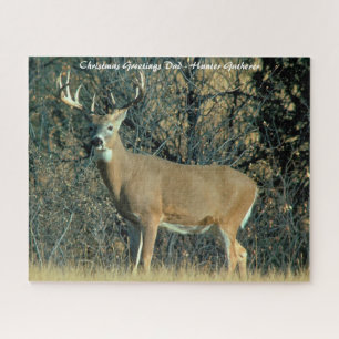 Christmas Greetings My Hunter Gatherer Jigsaw Puzzle