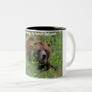 Christmas Greetings My Hunter Gatherer Two-Tone Coffee Mug
