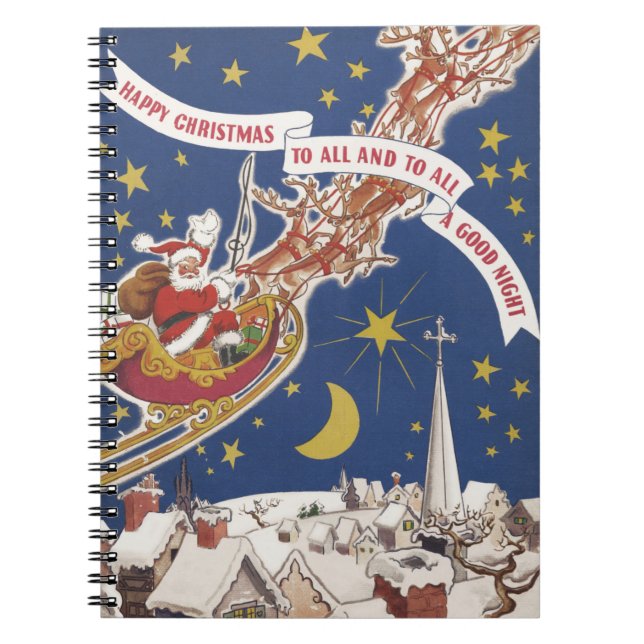 Christmas Greetings Notebook (Front)