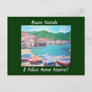 Christmas Greetings Postcard